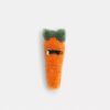 Carroty Shoe Charm in Shearling