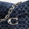 Chain Tabby Shoulder Bag in Signature Denim
