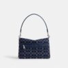 Chain Tabby Shoulder Bag in Signature Denim