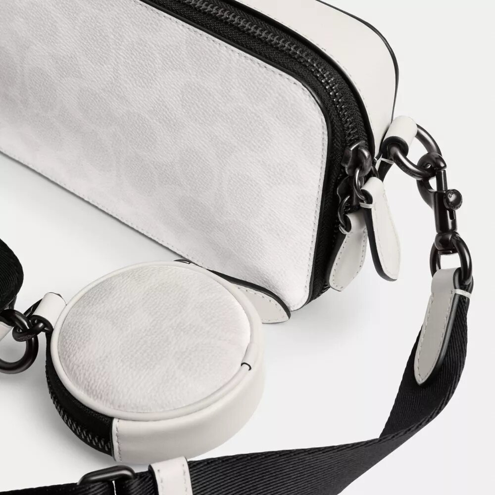 Charter Slim Crossbody Bag in Signature Canvas