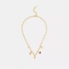 Cherry and Heart Charm Necklace