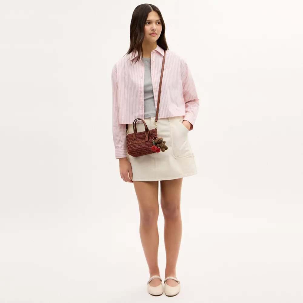 City Mini Tote Bag with Charms