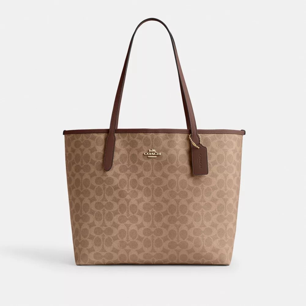 City Tote Bag in Signature Canvas