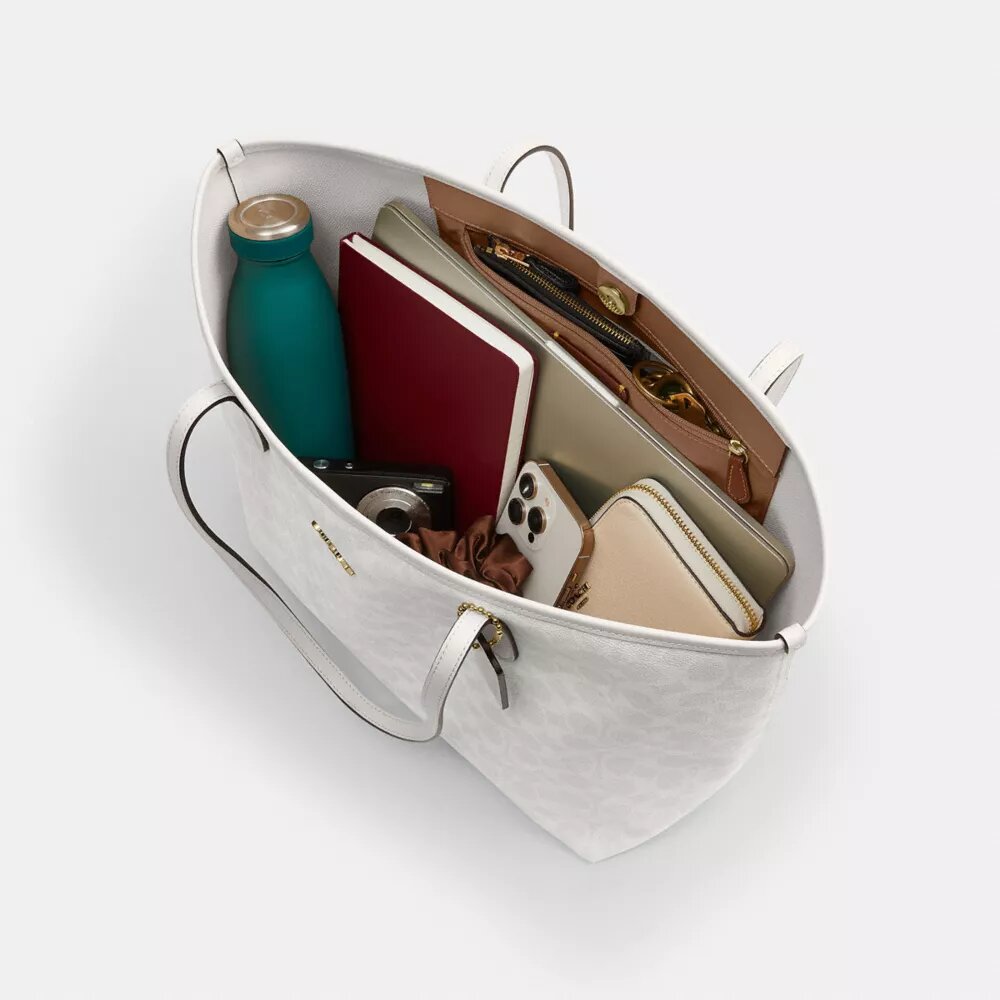 City Tote Bag in Signature Canvas