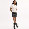 Coach Script Shrunken Polo in Organic Cotton