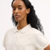 Coach Script Shrunken Polo in Organic Cotton