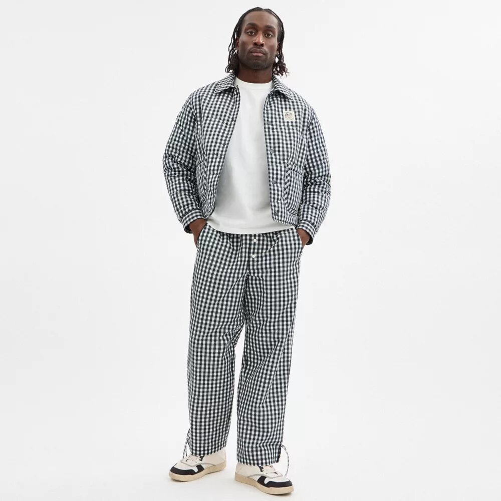 Coachtopia Loop Gingham Pants