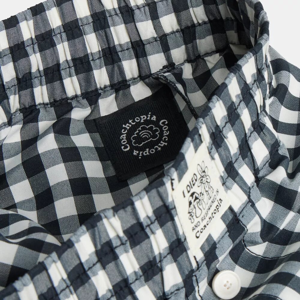 Coachtopia Loop Gingham Pants