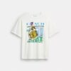 Collage Train Relaxed T-Shirt in Organic Cotton