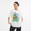 Collage Train Relaxed T-Shirt in Organic Cotton