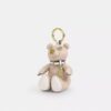 Collectible Bear Bag Charm in Signature Canvas