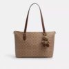 Collectible Bear Bag Charm in Signature Canvas