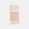 Colorblock Muffler with Rubber Patch