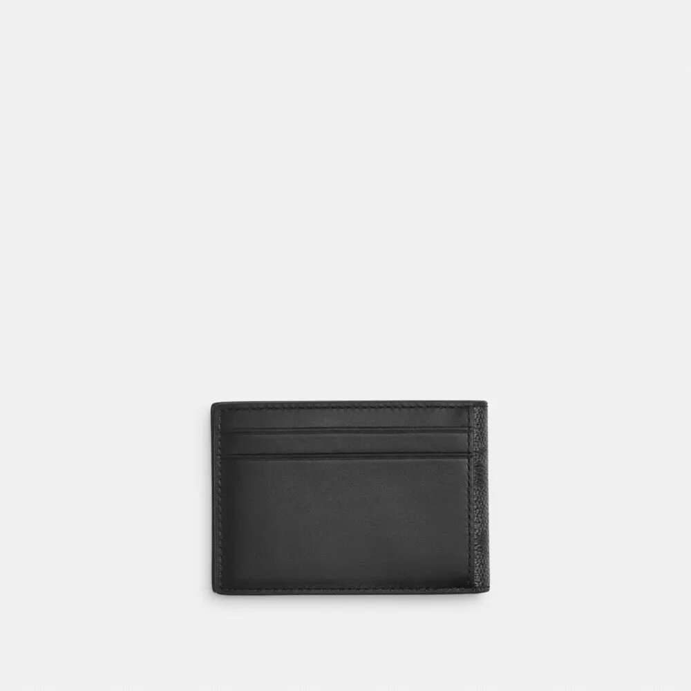 Compact Billfold Wallet in Signature Canvas