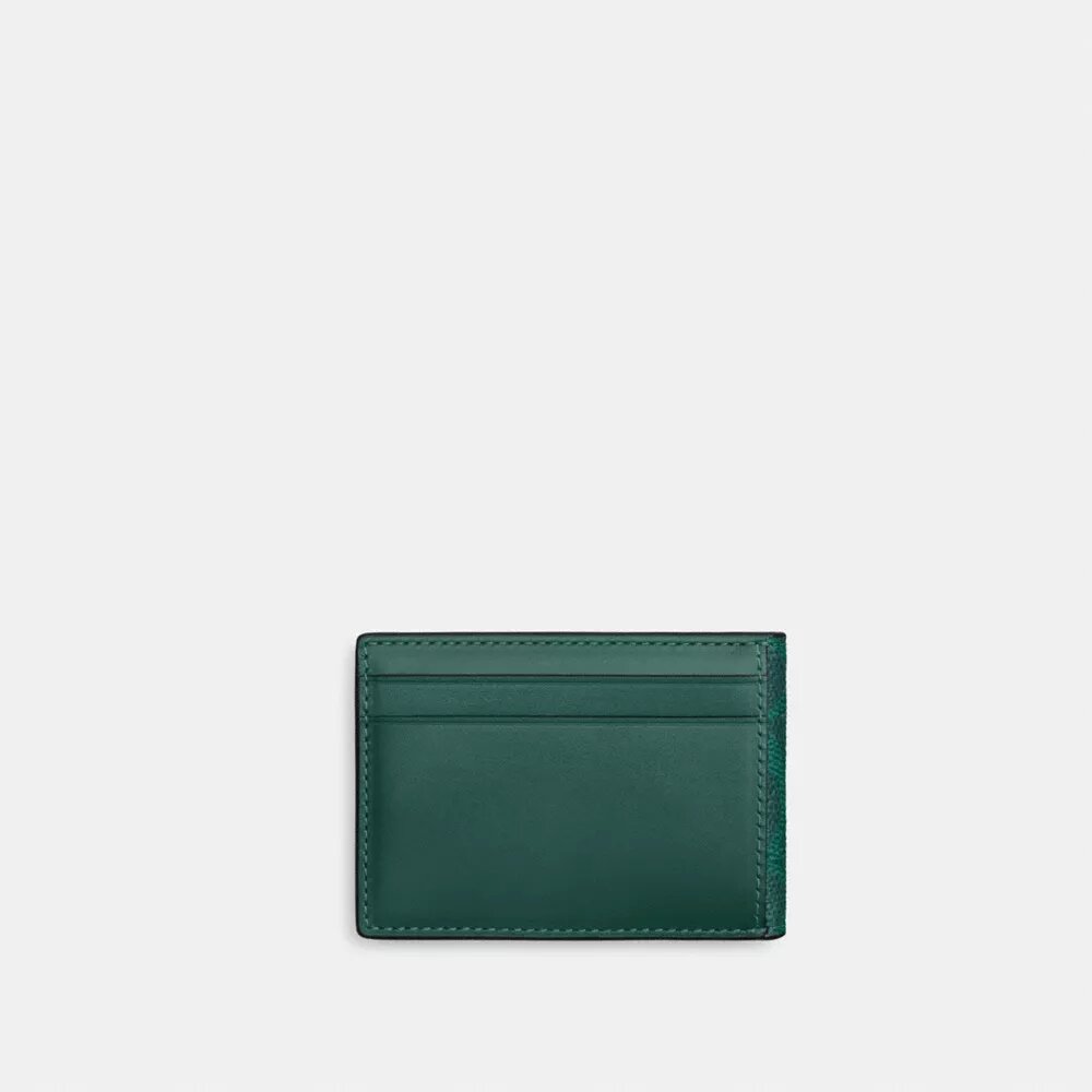 Compact Billfold Wallet in Signature Canvas