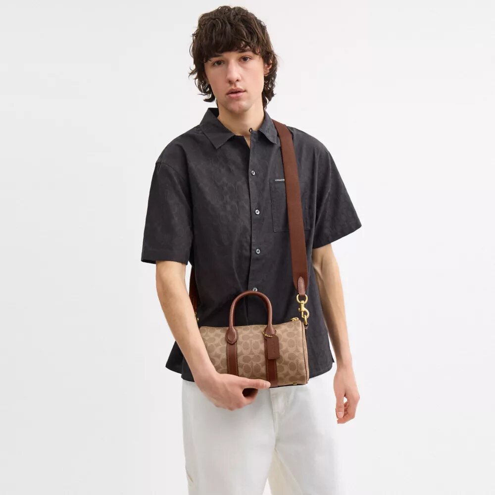 Compass Bag 25 in Signature Canvas