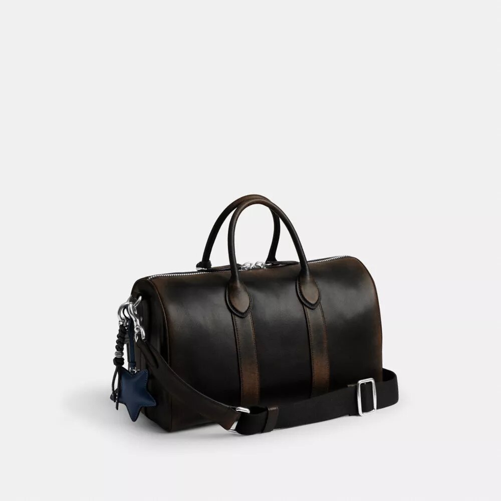 Compass Bag 35 in Loved Leather with Charms