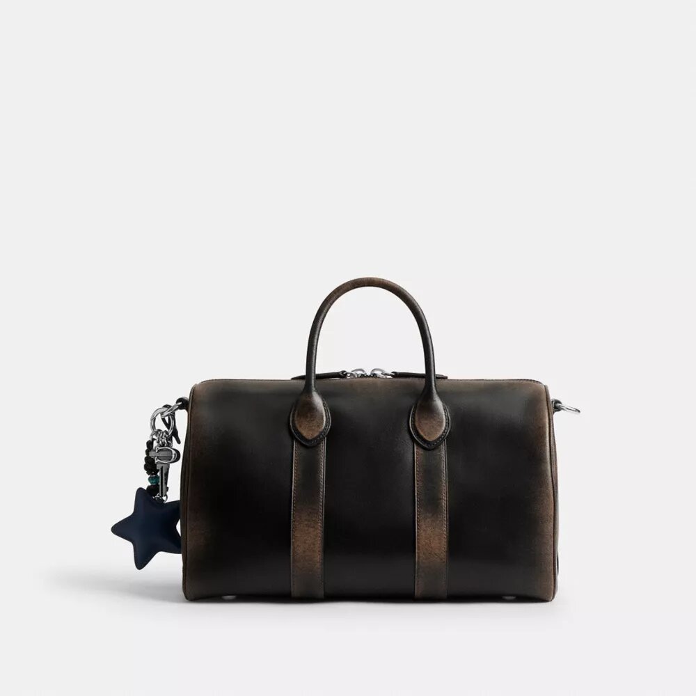 Compass Bag 35 in Loved Leather with Charms