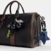 Compass Bag 35 in Loved Leather with Charms