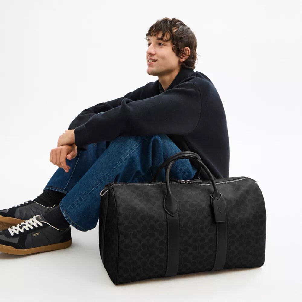 Compass Bag 50 in Signature Canvas
