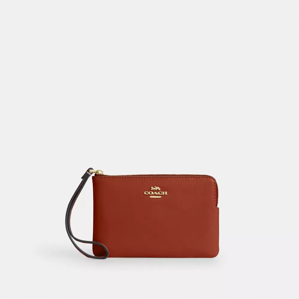 Corner Zip Wristlet
