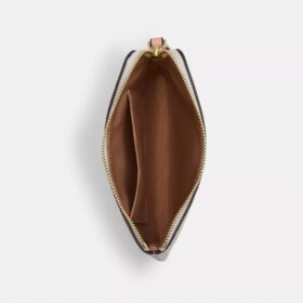 Corner Zip Wristlet in Signature Canvas