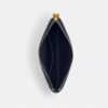 Corner Zip Wristlet in Signature Denim
