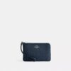 Corner Zip Wristlet in Signature Jacquard