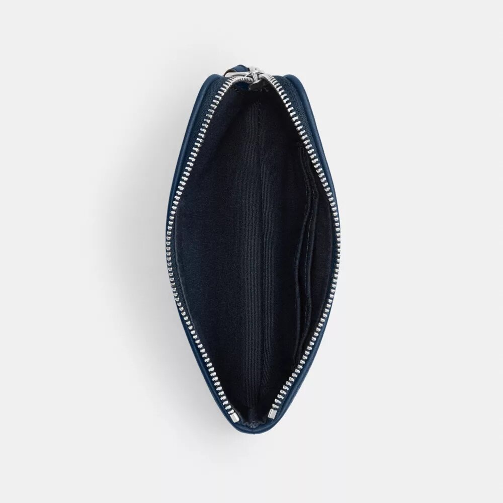 Corner Zip Wristlet in Signature Jacquard