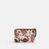 Corner Zip Wristlet with Floral Print
