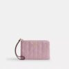 Corner Zip Wristlet with Quilting