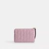 Corner Zip Wristlet with Quilting