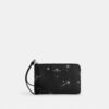 Corner Zip Wristlet with Star Print