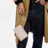 Corner Zip Wristlet with Star Print