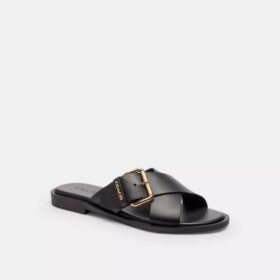 Crisscross Buckle Sandal