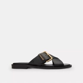 Crisscross Buckle Sandal