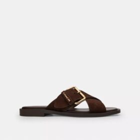 Crisscross Buckle Sandal