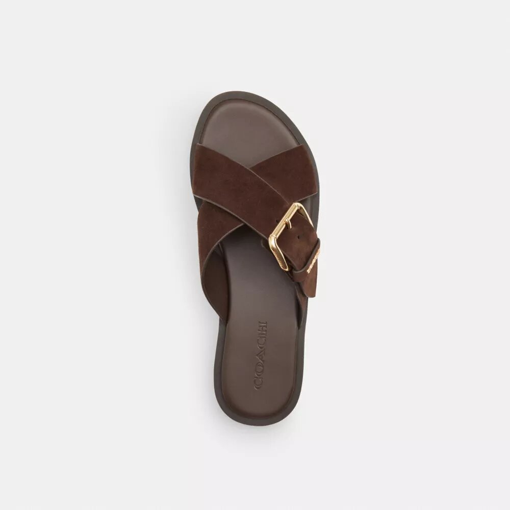 Crisscross Buckle Sandal