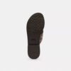 Crisscross Buckle Sandal in Signature Jacquard