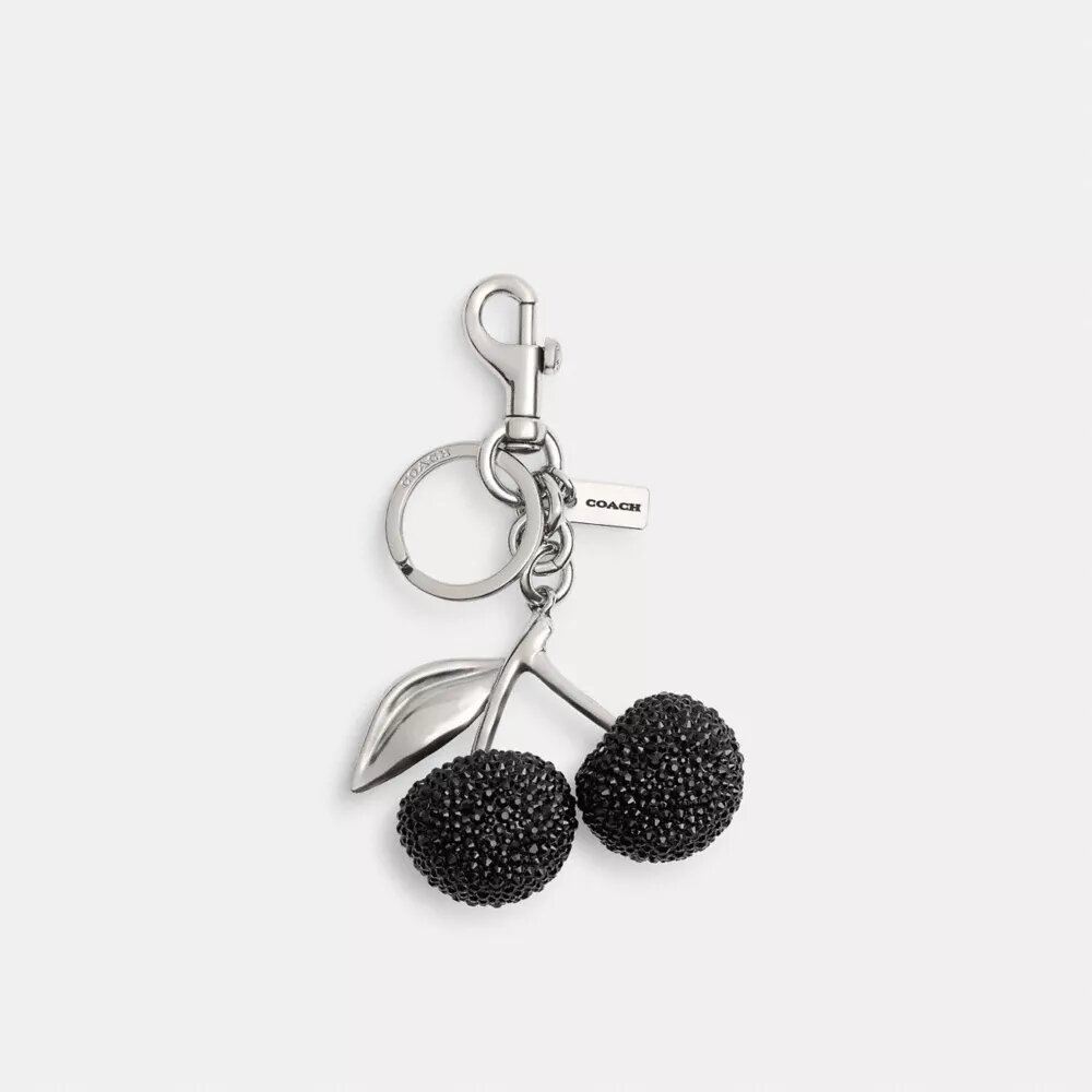 Crystal Cherry Bag Charm