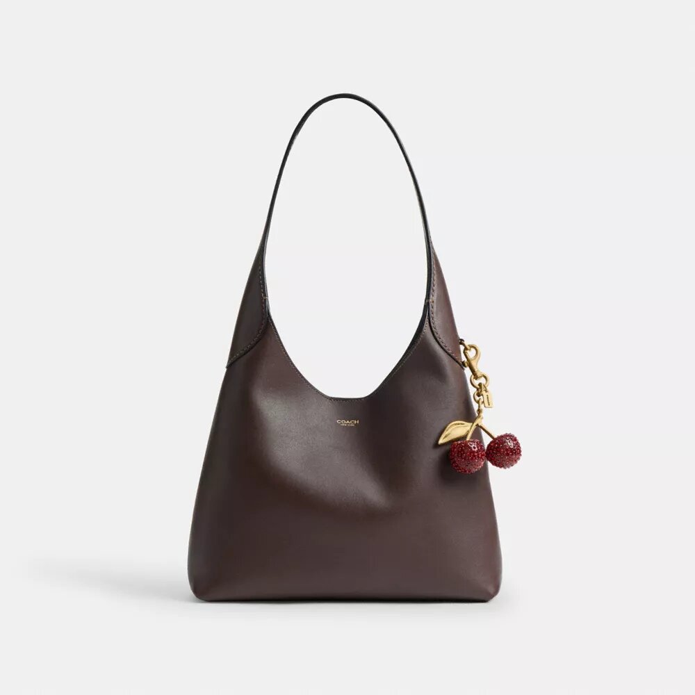 Crystal Cherry Bag Charm