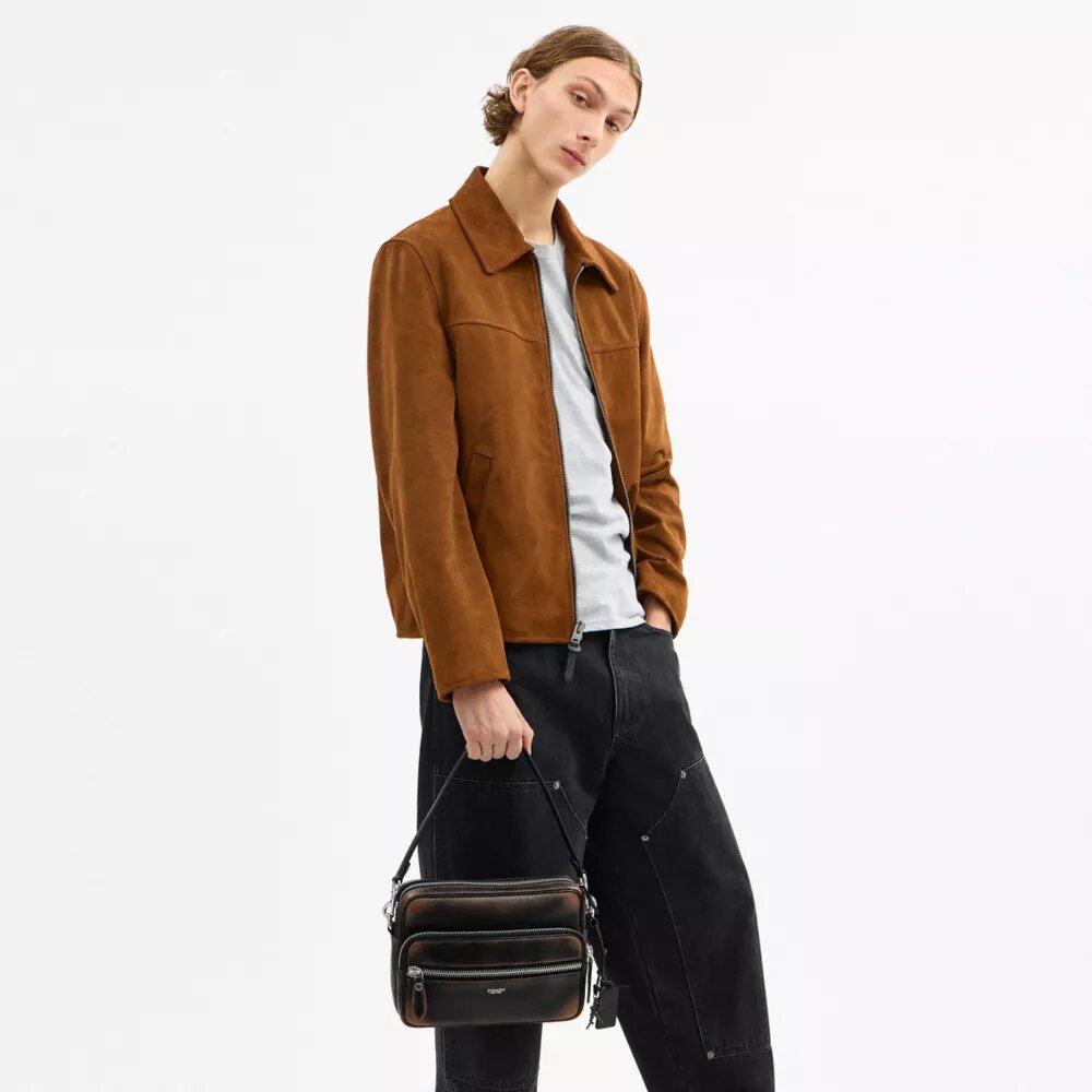 Dakota Crossbody Bag in Loved Leather