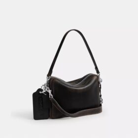 Dakota Crossbody Bag in Loved Leather with Charms