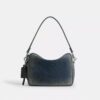 Dakota Crossbody Bag in Regenerative Cotton Denim with Charms