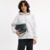 Dakota Crossbody Bag in Regenerative Cotton Denim with Charms