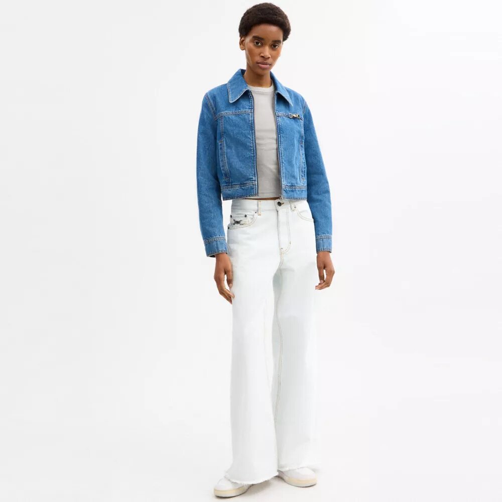 Denim Workwear Pants in Organic Cotton