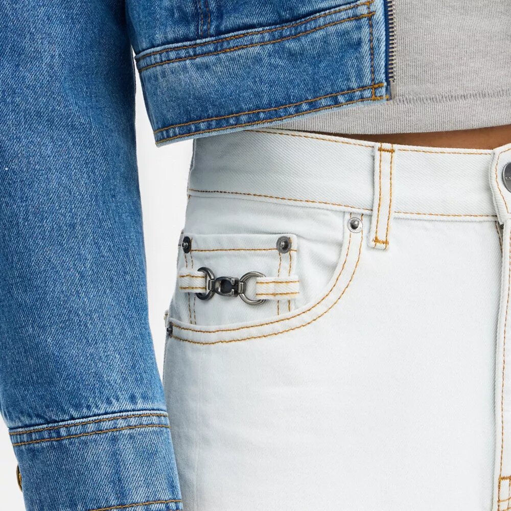 Denim Workwear Pants in Organic Cotton