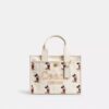 Disney X Coach Cargo Tote Bag 26 with Mickey Mouse in Regenerative Cotton Canvas