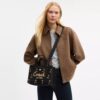 Disney X Coach Cargo Tote Bag 26 with Mickey Mouse in Regenerative Cotton Canvas