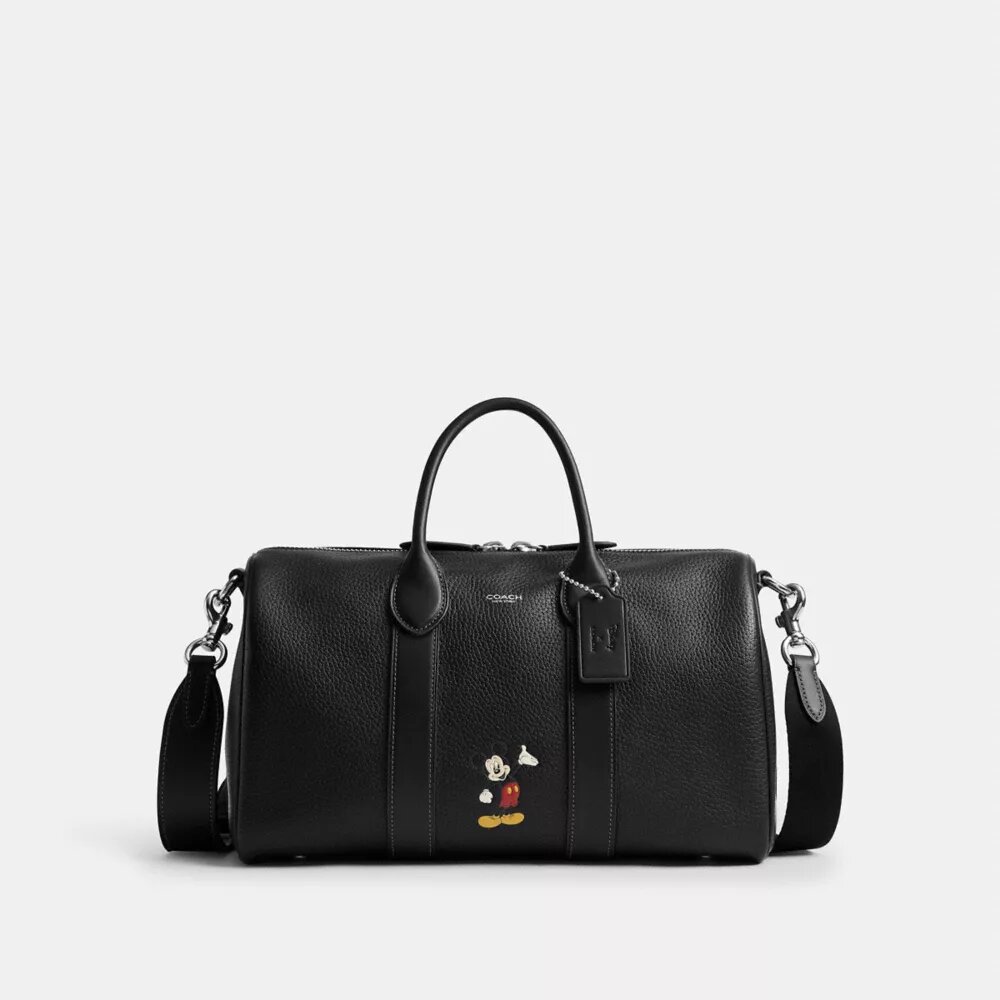 Disney X Coach Compass Bag 35 with Mickey Mouse